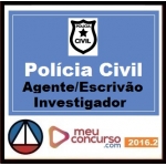 Agente, Escrivão, Investigador  Polícia Civil - MC 2016.2